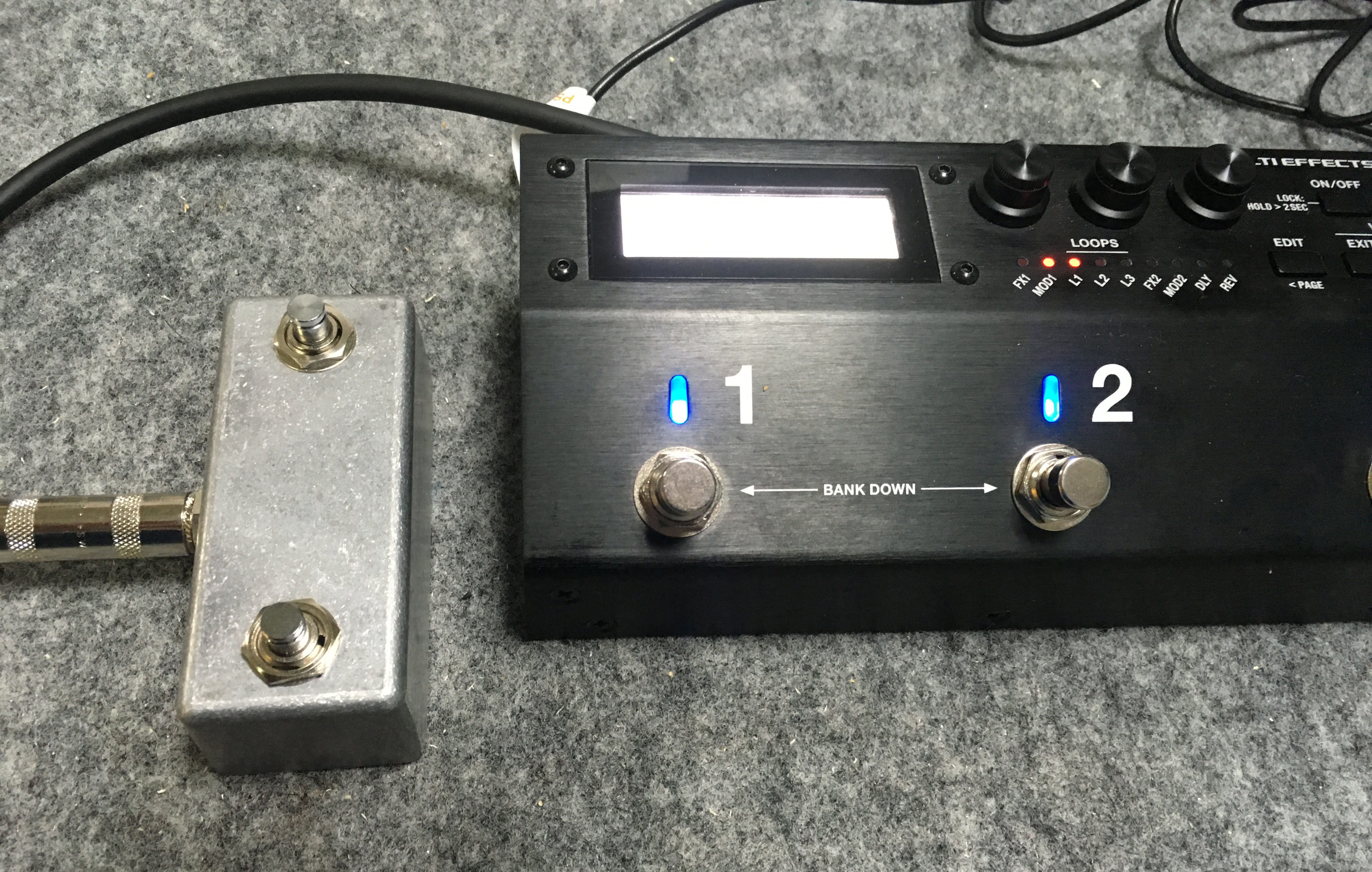 BOSS MS-3 + FS-7 - エフェクター